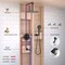Kibi Circular Pressure Balanced Ceiling Mounted 3-Function Shower System w Rough In Valve - Matte Black KSF409MB - alternate 5